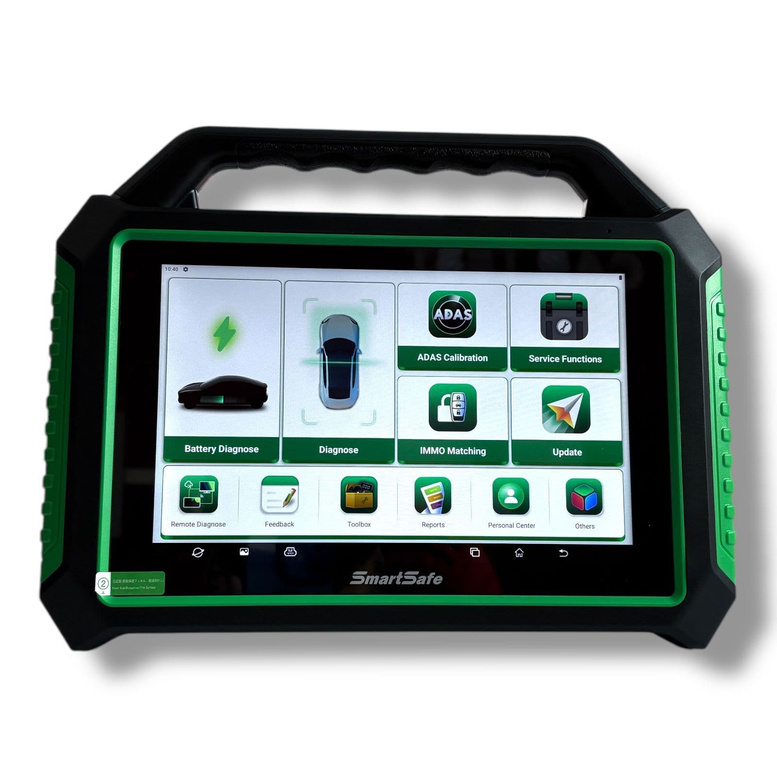 Escáner de diagnóstico automotriz con la función de actualización de software en pantalla